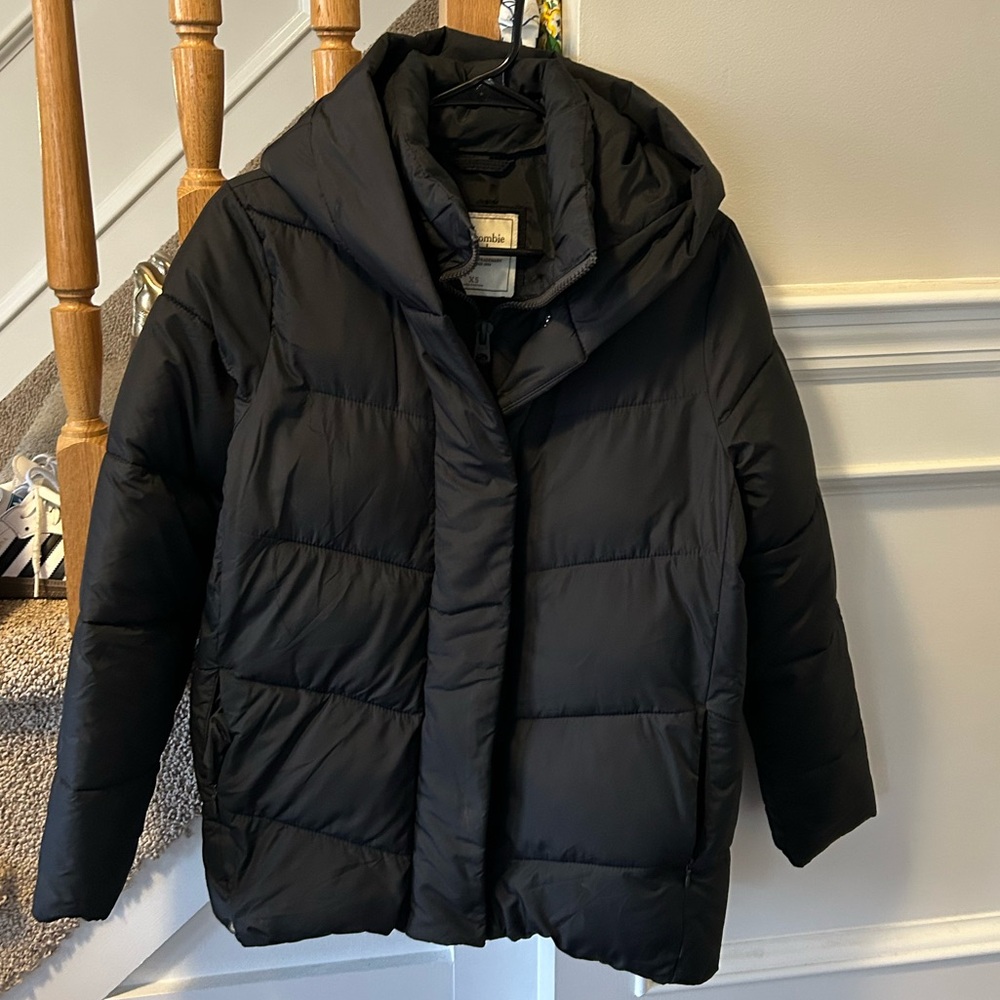 Abercrombie women’s puffer coat jacket